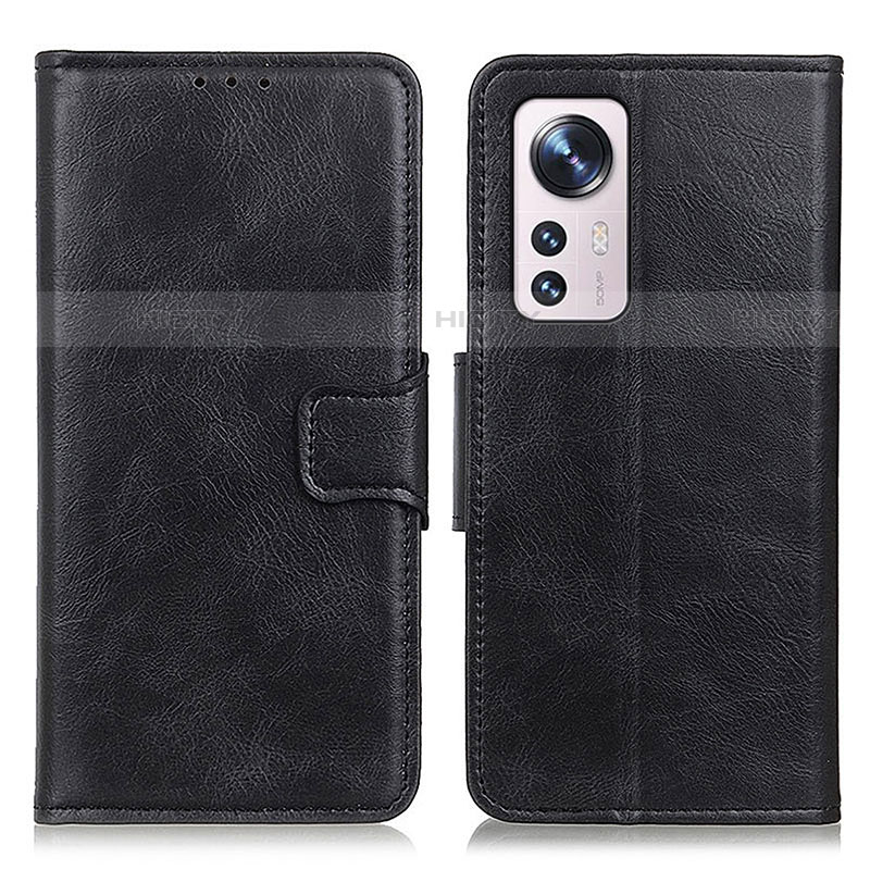 Coque Portefeuille Livre Cuir Etui Clapet M06L pour Xiaomi Mi 12S 5G Noir Plus