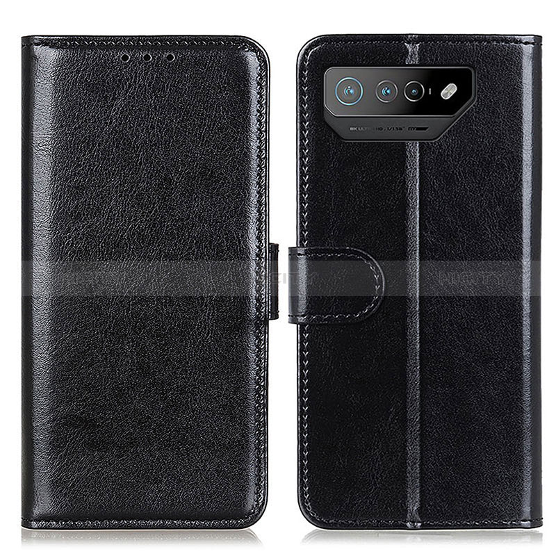 Coque Portefeuille Livre Cuir Etui Clapet M07L pour Asus ROG Phone 7 Pro Noir Plus