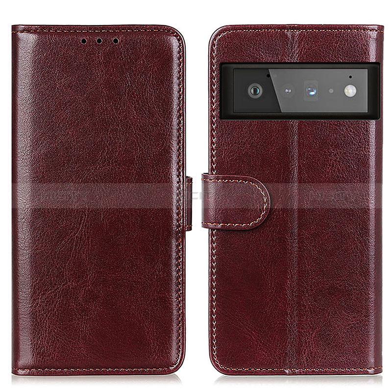 Coque Portefeuille Livre Cuir Etui Clapet M07L pour Google Pixel 6 Pro 5G Plus