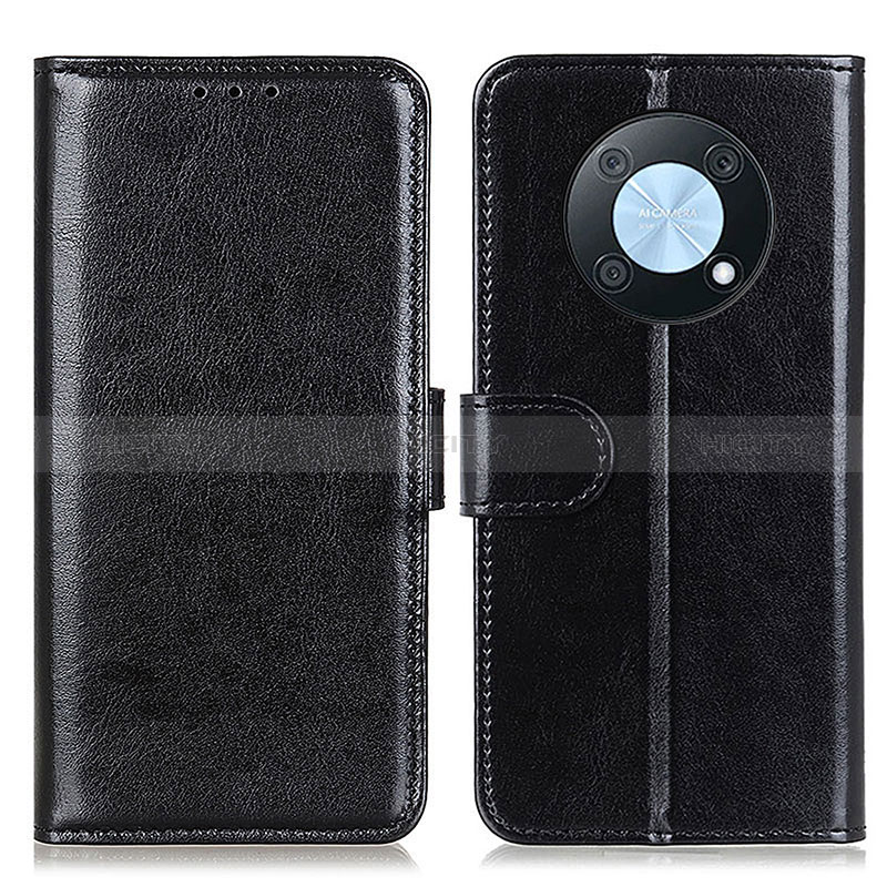 Coque Portefeuille Livre Cuir Etui Clapet M07L pour Huawei Enjoy 50 Pro Noir Plus