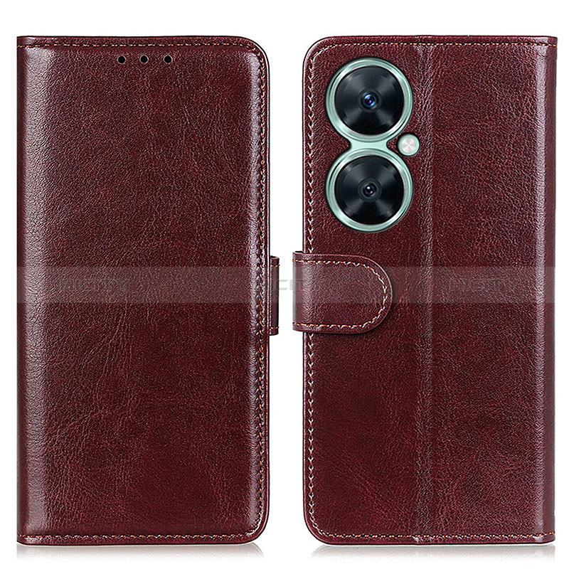 Coque Portefeuille Livre Cuir Etui Clapet M07L pour Huawei Nova 11i Marron Plus