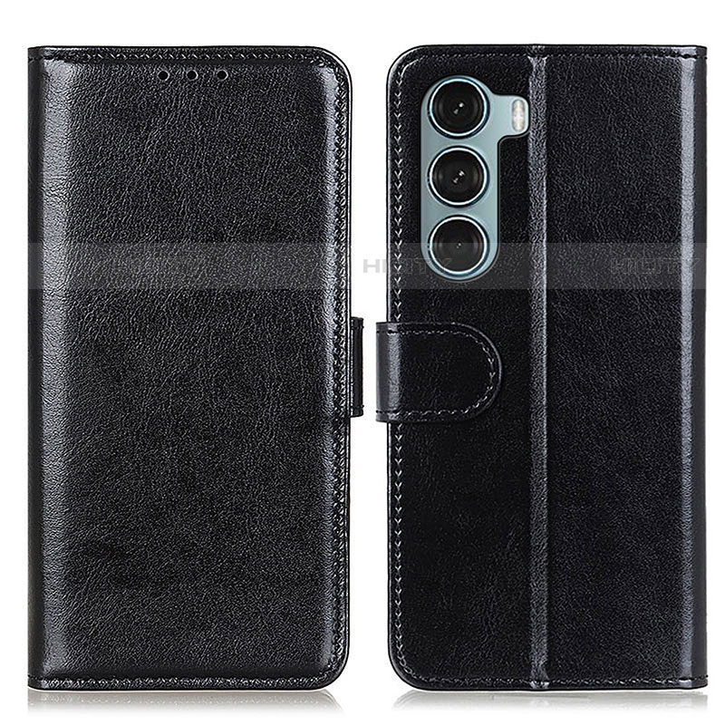 Coque Portefeuille Livre Cuir Etui Clapet M07L pour Motorola Moto Edge S30 5G Noir Plus