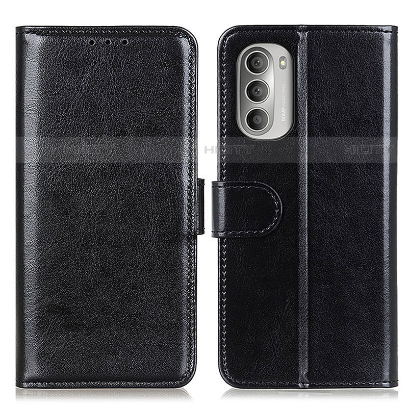 Coque Portefeuille Livre Cuir Etui Clapet M07L pour Motorola Moto G Stylus (2022) 4G Noir Plus