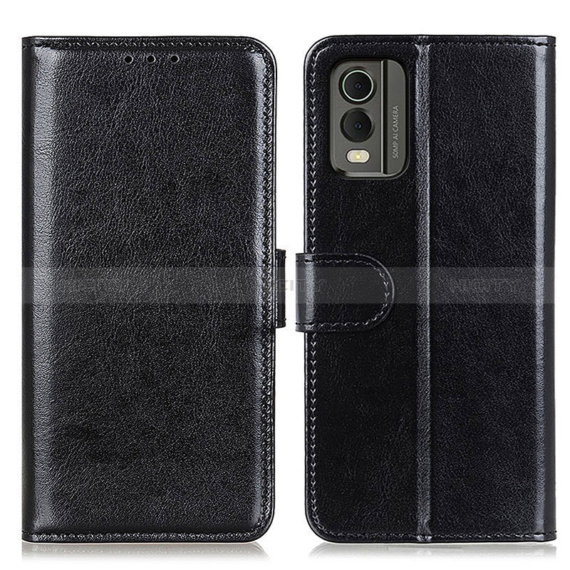 Coque Portefeuille Livre Cuir Etui Clapet M07L pour Nokia C210 Noir Plus