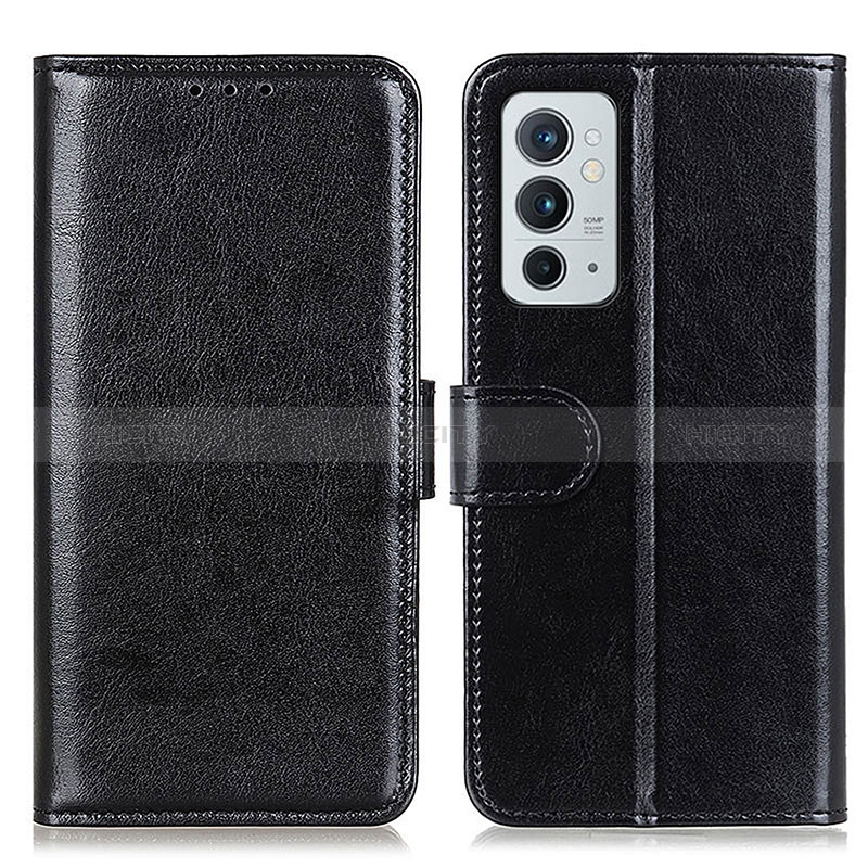 Coque Portefeuille Livre Cuir Etui Clapet M07L pour OnePlus 9RT 5G Noir Plus