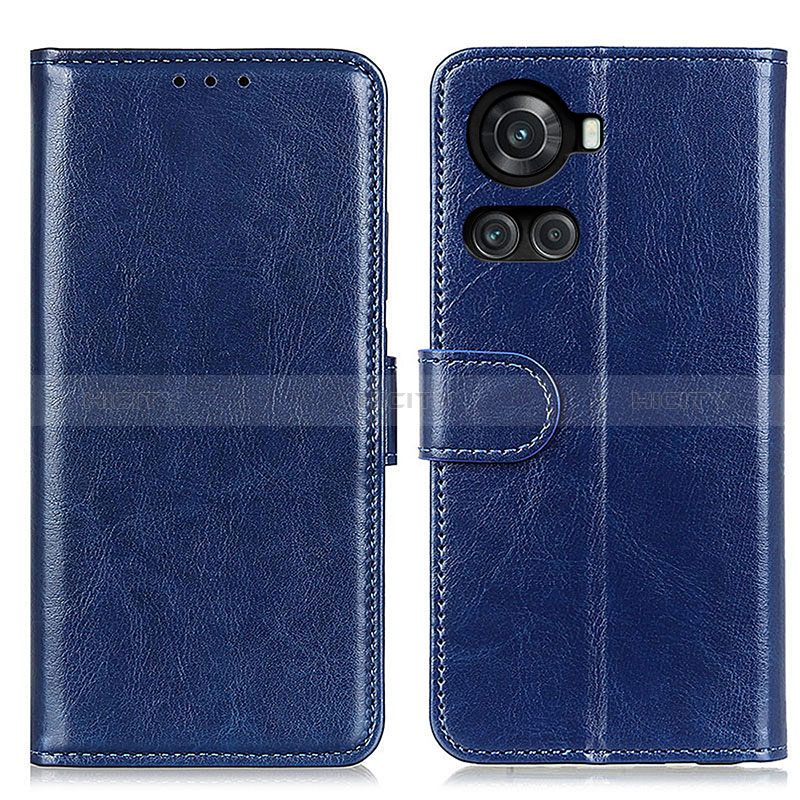 Coque Portefeuille Livre Cuir Etui Clapet M07L pour OnePlus Ace 5G Bleu Plus