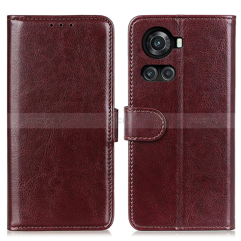 Coque Portefeuille Livre Cuir Etui Clapet M07L pour OnePlus Ace 5G Marron Plus