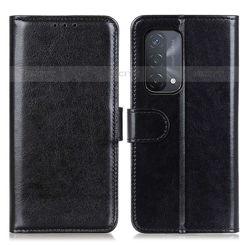 Coque Portefeuille Livre Cuir Etui Clapet M07L pour OnePlus Nord N200 5G Noir Plus