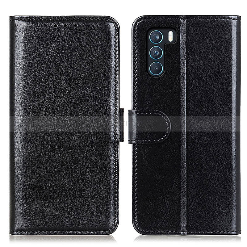 Coque Portefeuille Livre Cuir Etui Clapet M07L pour Oppo K9 Pro 5G Noir Plus