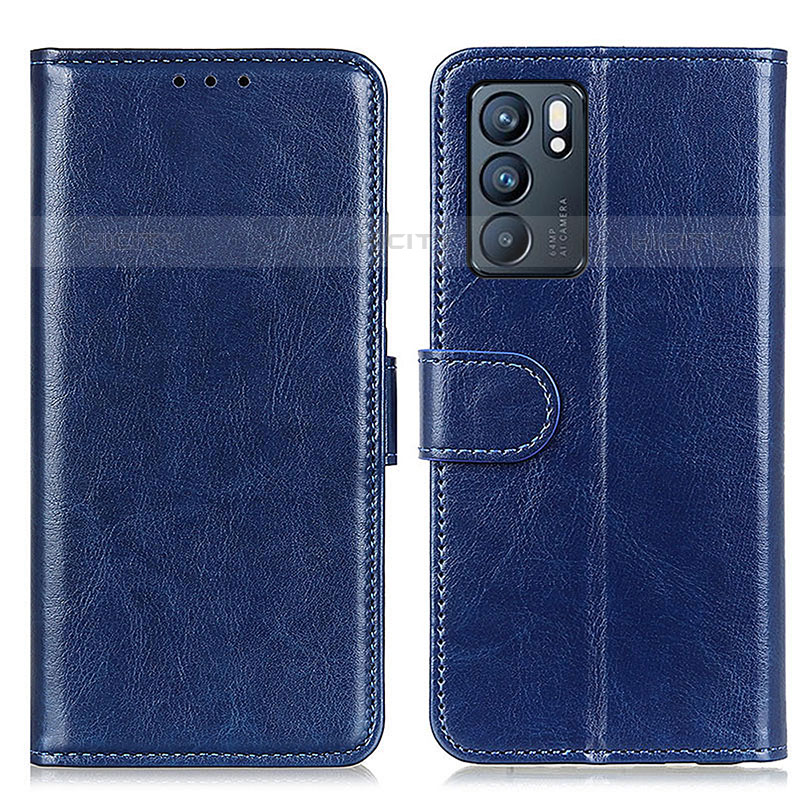 Coque Portefeuille Livre Cuir Etui Clapet M07L pour Oppo Reno6 5G Plus