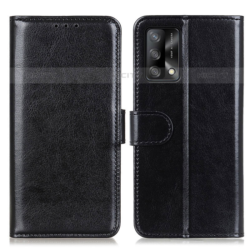 Coque Portefeuille Livre Cuir Etui Clapet M07L pour Oppo Reno6 Lite Noir Plus