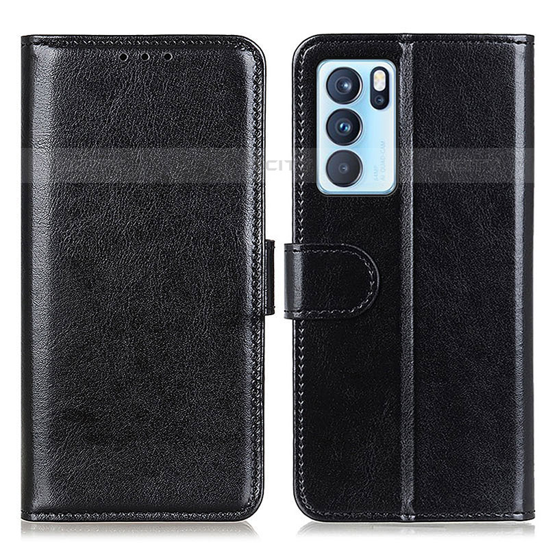 Coque Portefeuille Livre Cuir Etui Clapet M07L pour Oppo Reno6 Pro 5G India Plus