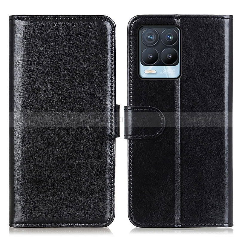 Coque Portefeuille Livre Cuir Etui Clapet M07L pour Realme 8 Pro Noir Plus