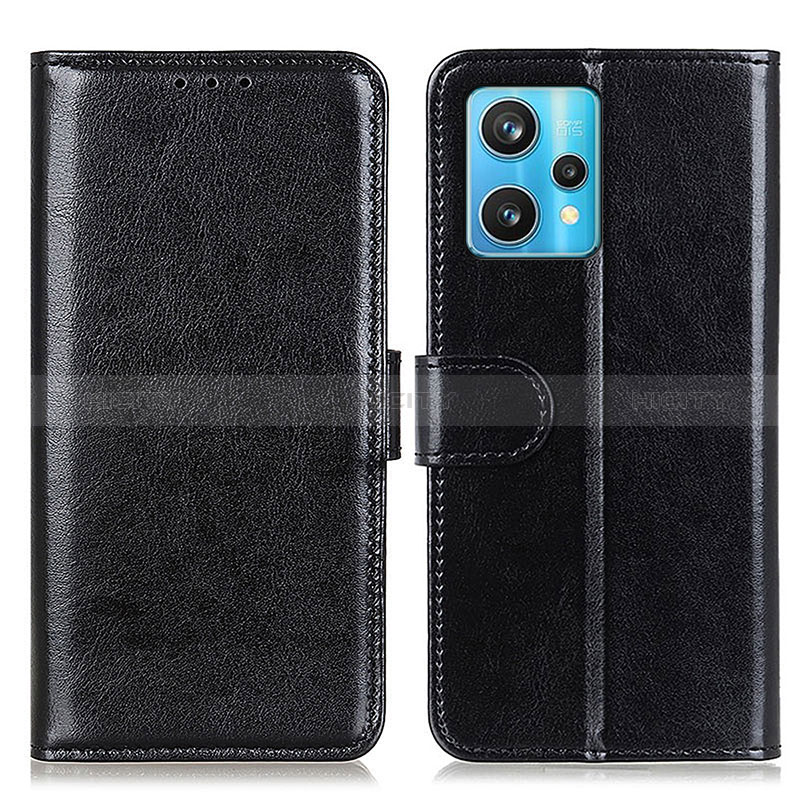 Coque Portefeuille Livre Cuir Etui Clapet M07L pour Realme 9 5G Noir Plus