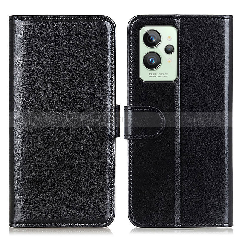 Coque Portefeuille Livre Cuir Etui Clapet M07L pour Realme GT2 Pro 5G Noir Plus