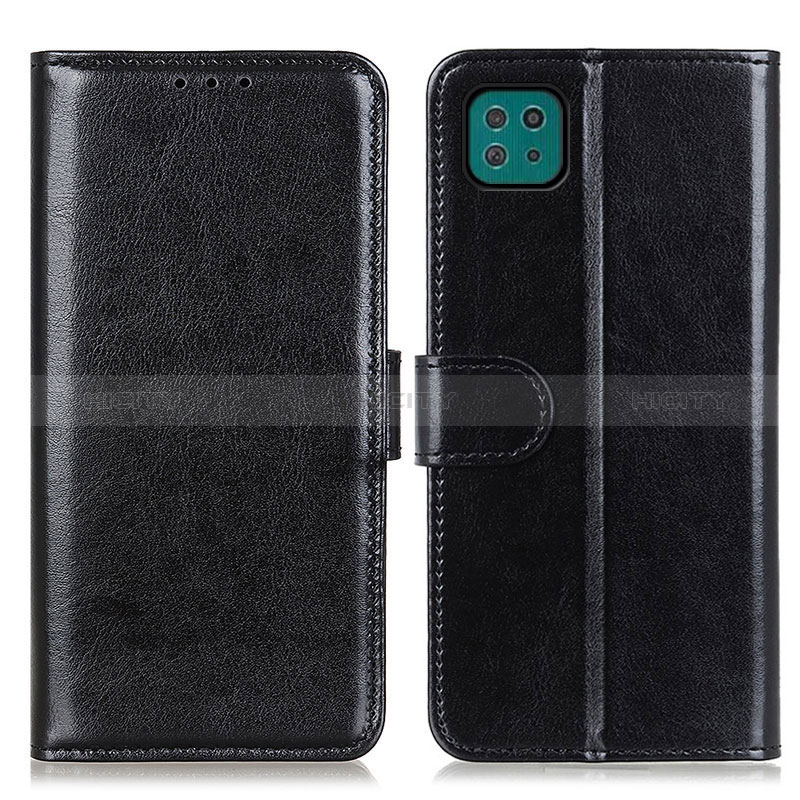 Coque Portefeuille Livre Cuir Etui Clapet M07L pour Samsung Galaxy A22s 5G Noir Plus