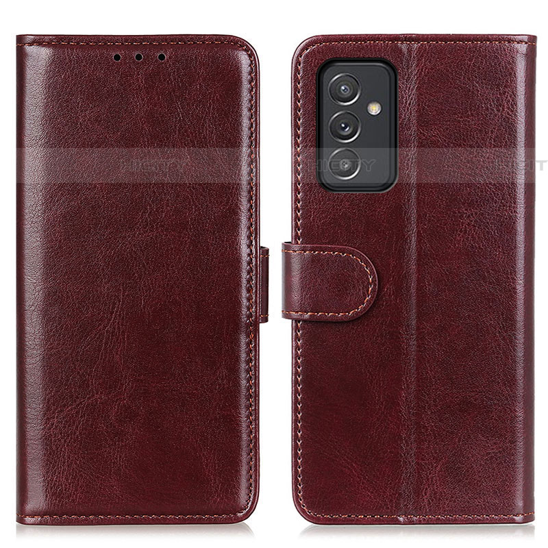 Coque Portefeuille Livre Cuir Etui Clapet M07L pour Samsung Galaxy A24 4G Marron Plus