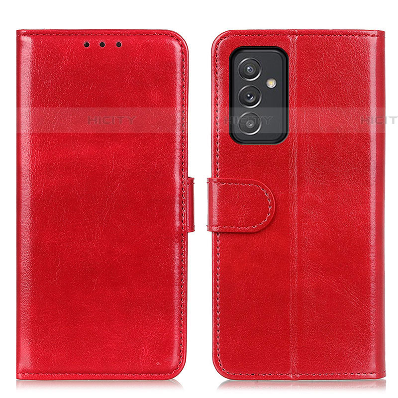 Coque Portefeuille Livre Cuir Etui Clapet M07L pour Samsung Galaxy A24 4G Rouge Plus