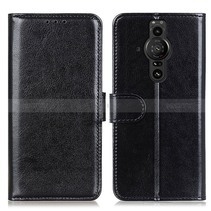 Coque Portefeuille Livre Cuir Etui Clapet M07L pour Sony Xperia PRO-I Noir Plus