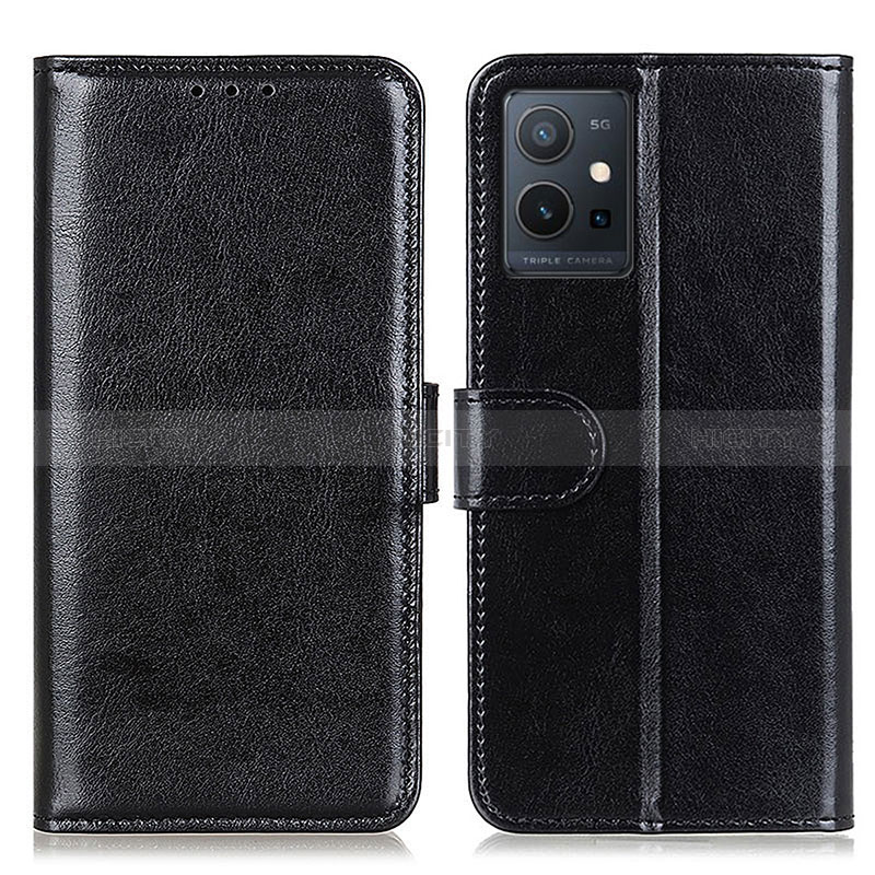 Coque Portefeuille Livre Cuir Etui Clapet M07L pour Vivo Y33e 5G Noir Plus