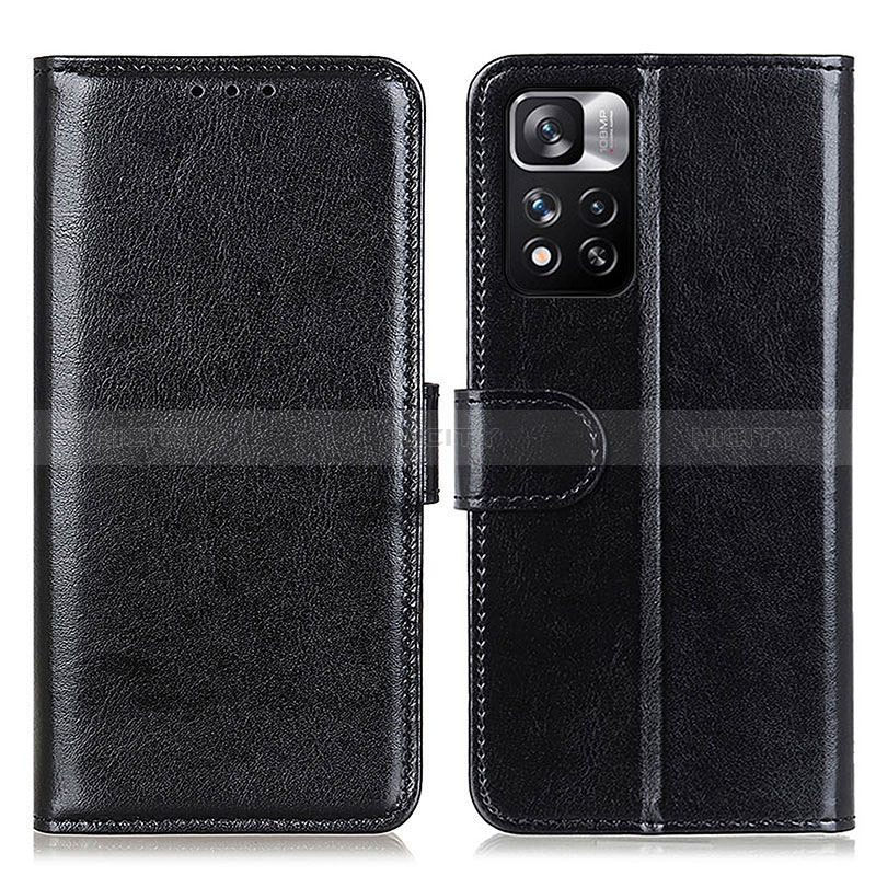 Coque Portefeuille Livre Cuir Etui Clapet M07L pour Xiaomi Mi 11i 5G (2022) Noir Plus