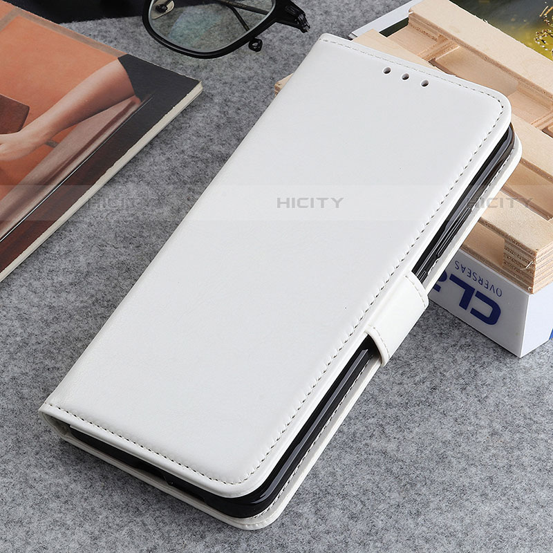 Coque Portefeuille Livre Cuir Etui Clapet M07L pour Xiaomi Mi 12S 5G Blanc Plus