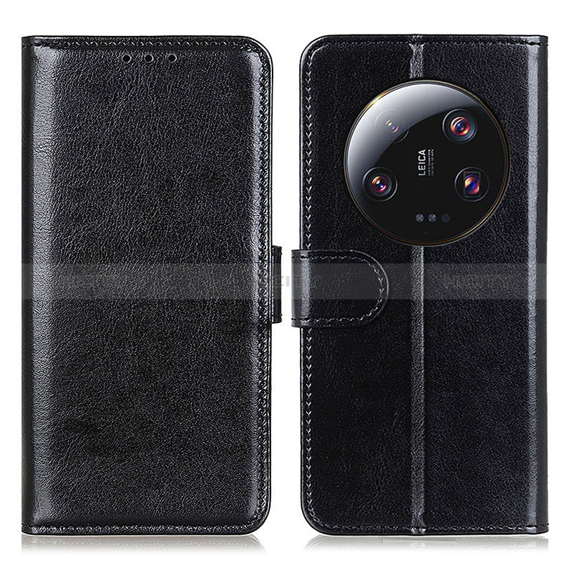 Coque Portefeuille Livre Cuir Etui Clapet M07L pour Xiaomi Mi 13 Ultra 5G Noir Plus