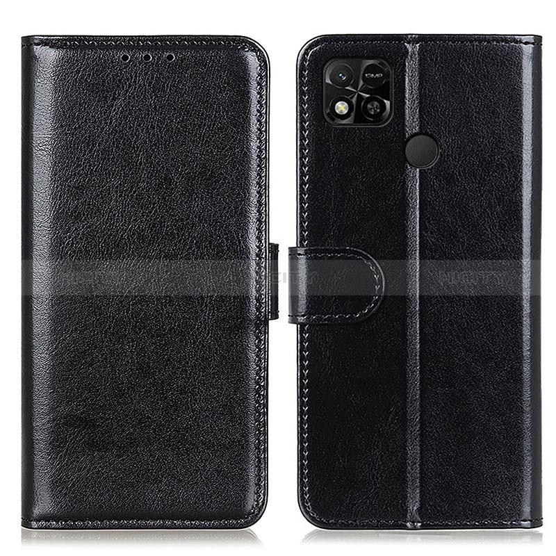 Coque Portefeuille Livre Cuir Etui Clapet M07L pour Xiaomi POCO C3 Noir Plus