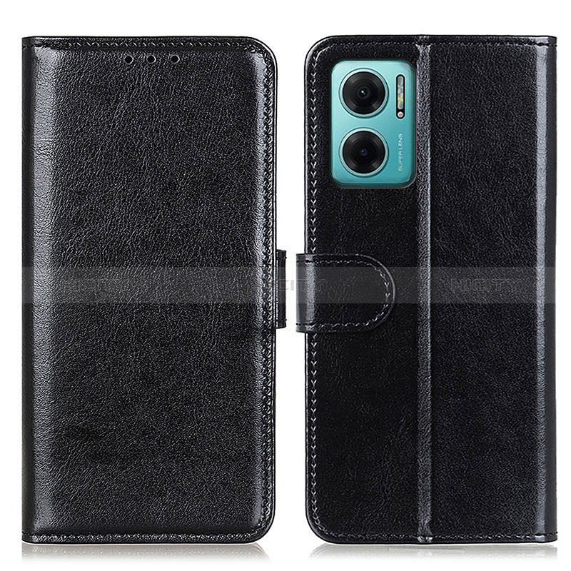 Coque Portefeuille Livre Cuir Etui Clapet M07L pour Xiaomi Redmi 10 5G Noir Plus