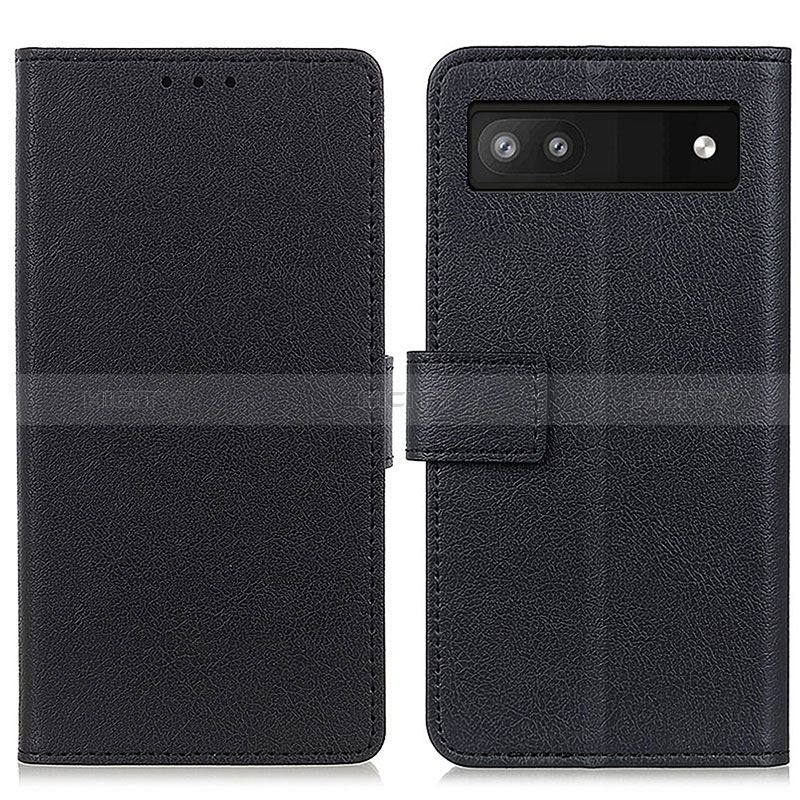 Coque Portefeuille Livre Cuir Etui Clapet M08L pour Google Pixel 7a 5G Noir Plus