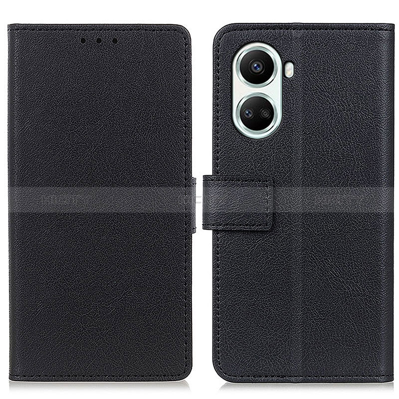 Coque Portefeuille Livre Cuir Etui Clapet M08L pour Huawei Nova 10 SE Noir Plus