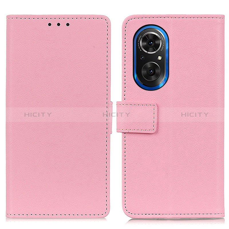 Coque Portefeuille Livre Cuir Etui Clapet M08L pour Huawei Nova 9 SE Rose Plus