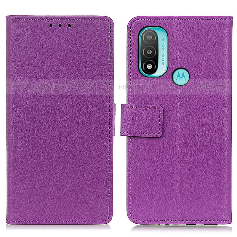 Coque Portefeuille Livre Cuir Etui Clapet M08L pour Motorola Moto E20 Plus