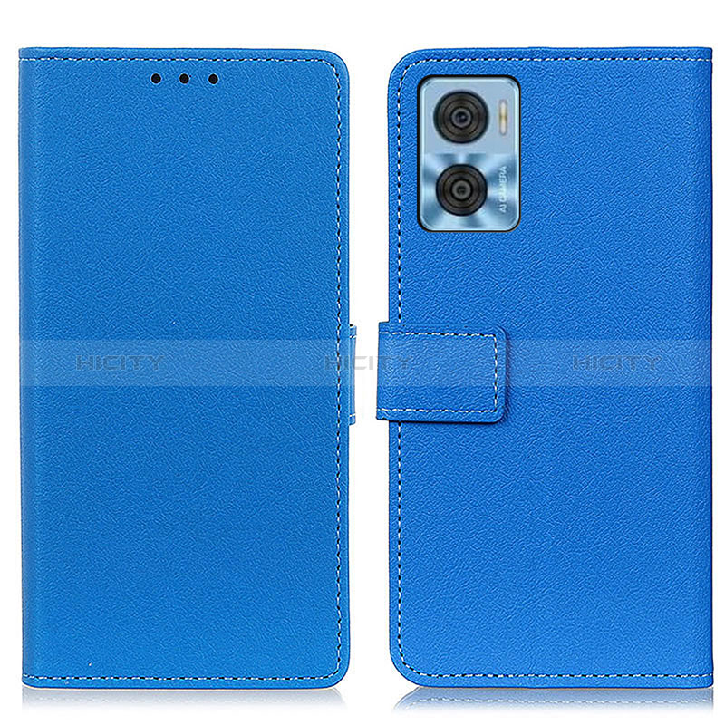 Coque Portefeuille Livre Cuir Etui Clapet M08L pour Motorola Moto E22 Plus