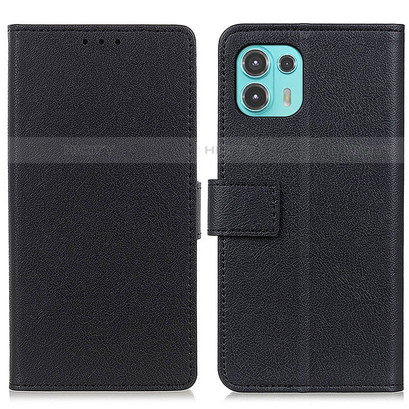 Coque Portefeuille Livre Cuir Etui Clapet M08L pour Motorola Moto Edge 20 Lite 5G Noir Plus