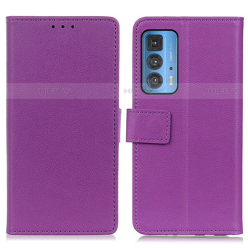 Coque Portefeuille Livre Cuir Etui Clapet M08L pour Motorola Moto Edge 20 Pro 5G Plus