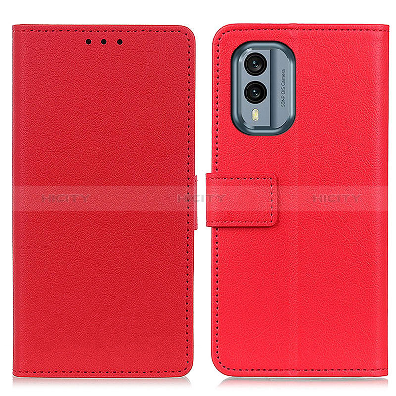 Coque Portefeuille Livre Cuir Etui Clapet M08L pour Nokia X30 5G Plus