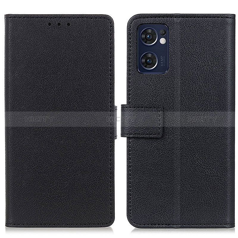 Coque Portefeuille Livre Cuir Etui Clapet M08L pour OnePlus Nord CE 2 5G Noir Plus