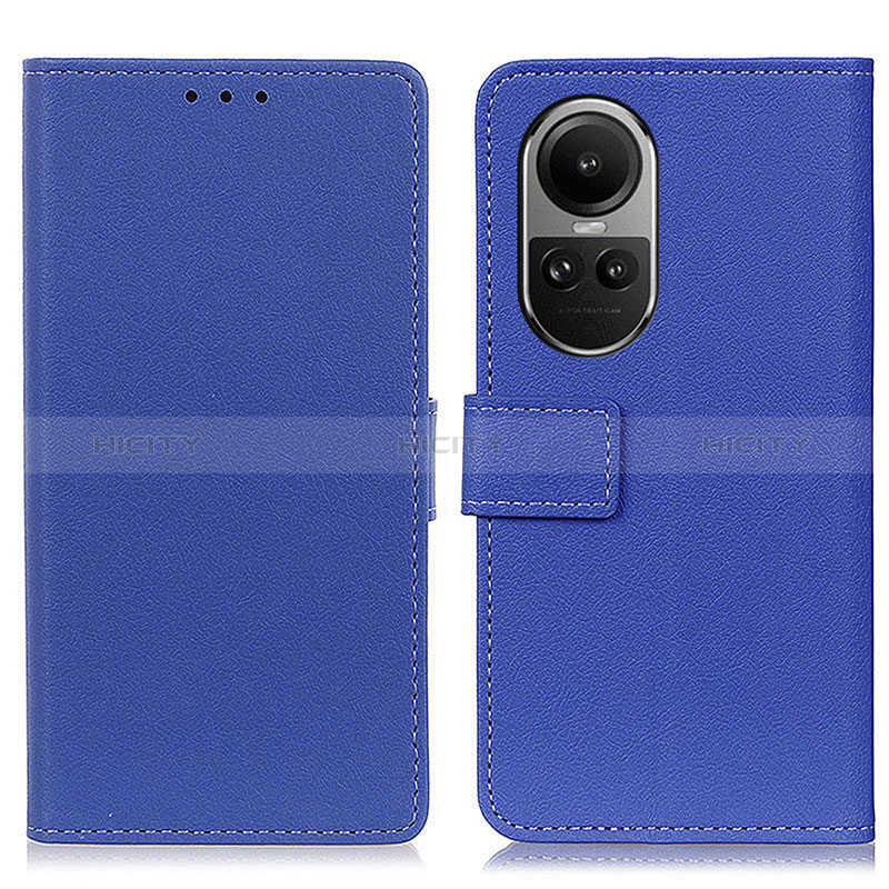 Coque Portefeuille Livre Cuir Etui Clapet M08L pour Oppo Reno10 5G Plus