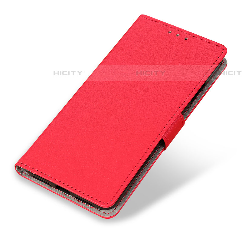 Coque Portefeuille Livre Cuir Etui Clapet M08L pour Samsung Galaxy A03s Rouge Plus