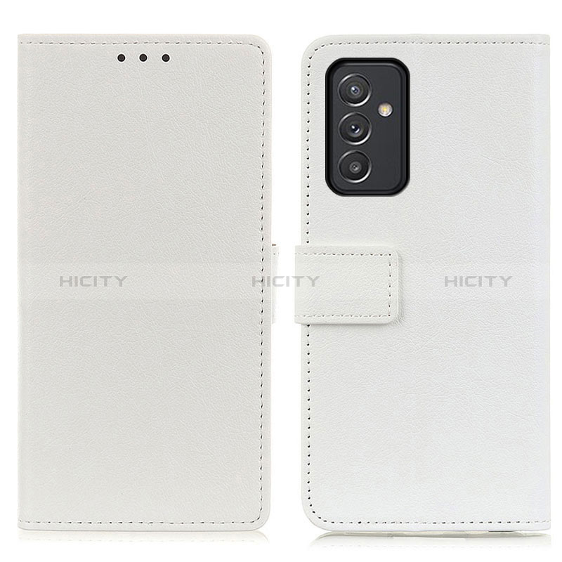 Coque Portefeuille Livre Cuir Etui Clapet M08L pour Samsung Galaxy A35 5G Blanc Plus