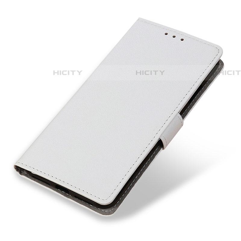 Coque Portefeuille Livre Cuir Etui Clapet M08L pour Samsung Galaxy A72 4G Blanc Plus