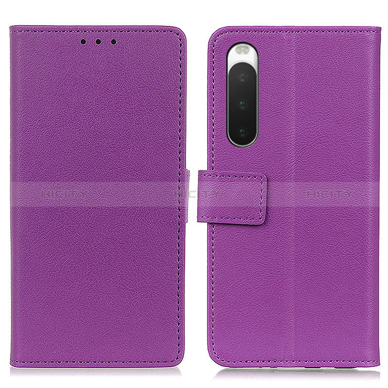 Coque Portefeuille Livre Cuir Etui Clapet M08L pour Sony Xperia 10 IV Plus