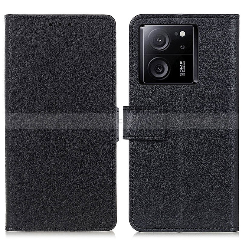 Coque Portefeuille Livre Cuir Etui Clapet M08L pour Xiaomi Mi 13T Pro 5G Noir Plus