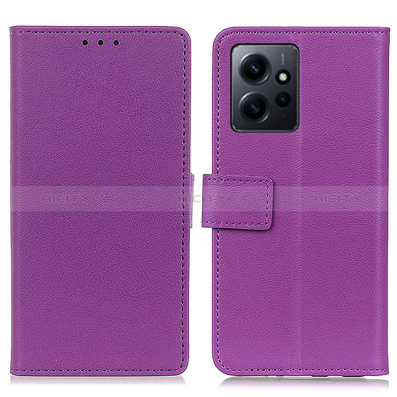 Coque Portefeuille Livre Cuir Etui Clapet M08L pour Xiaomi Redmi Note 12 4G Plus