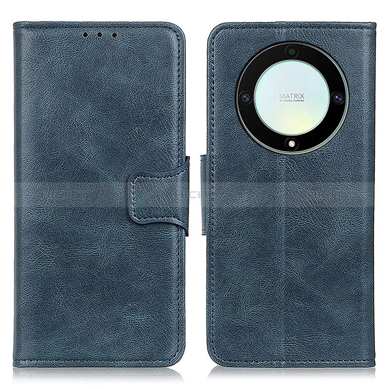 Coque Portefeuille Livre Cuir Etui Clapet M09L pour Huawei Honor Magic5 Lite 5G Bleu Plus