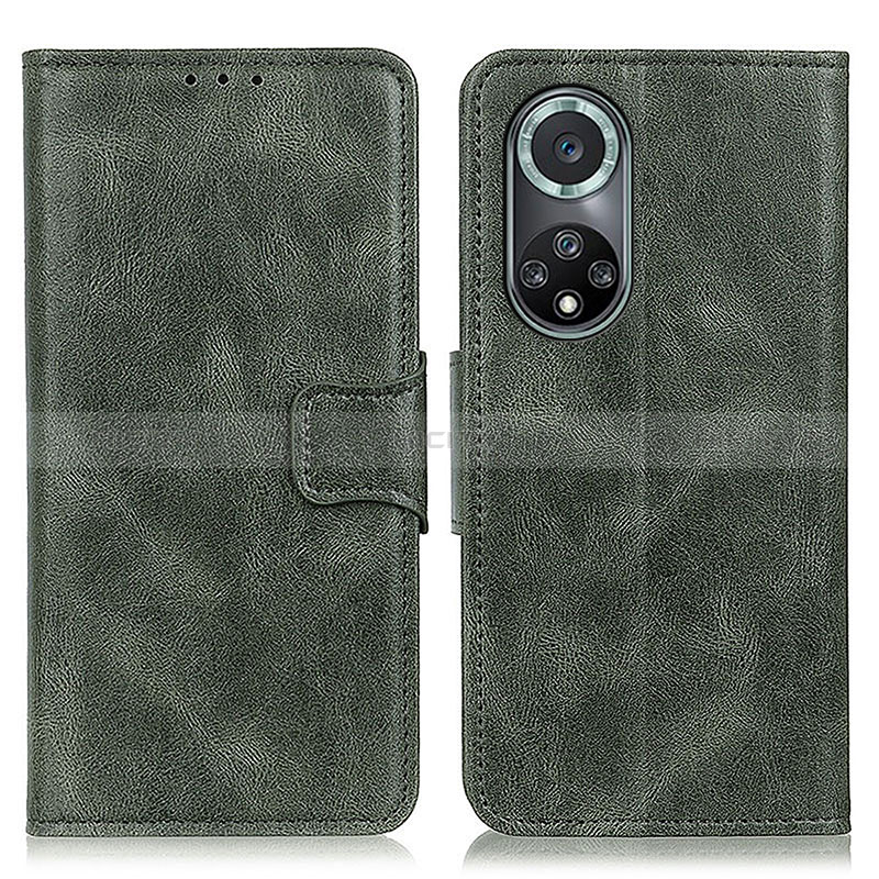 Coque Portefeuille Livre Cuir Etui Clapet M09L pour Huawei Nova 9 Pro Vert Plus