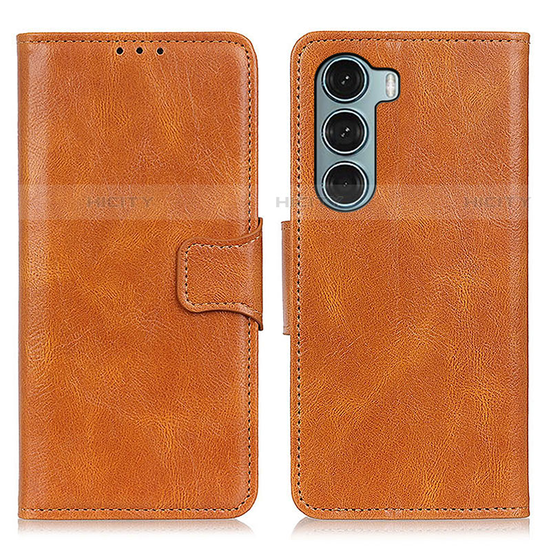 Coque Portefeuille Livre Cuir Etui Clapet M09L pour Motorola Moto Edge S30 5G Marron Plus