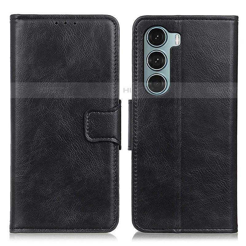 Coque Portefeuille Livre Cuir Etui Clapet M09L pour Motorola Moto Edge S30 5G Noir Plus