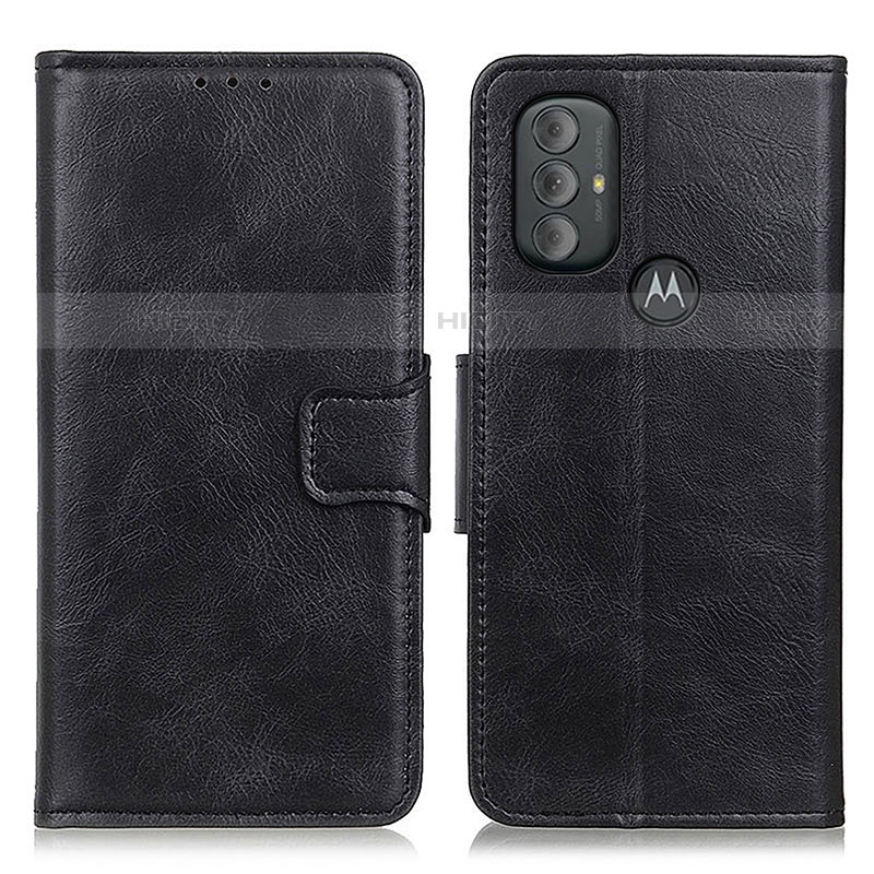 Coque Portefeuille Livre Cuir Etui Clapet M09L pour Motorola Moto G Play Gen 2 Noir Plus